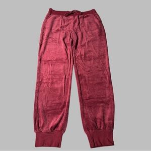 Women’s Velour Joggers With Pockets
